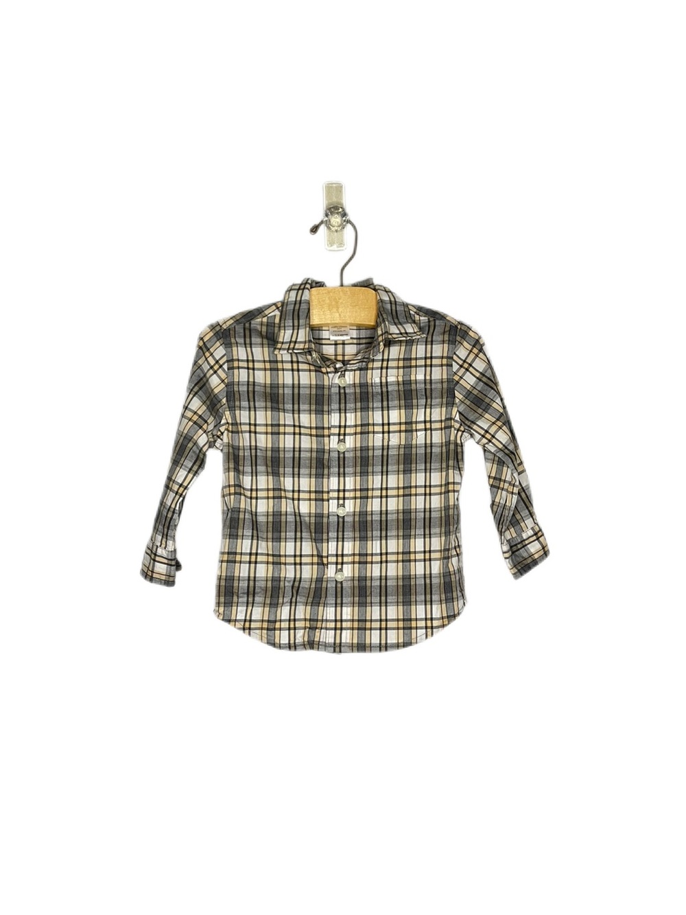 Janie and Jack 12-18m Baby Boy Plaid Button-Down Shirt